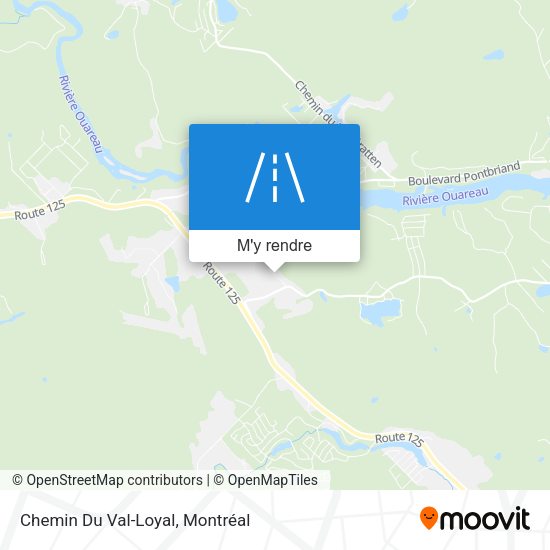 Chemin Du Val-Loyal plan