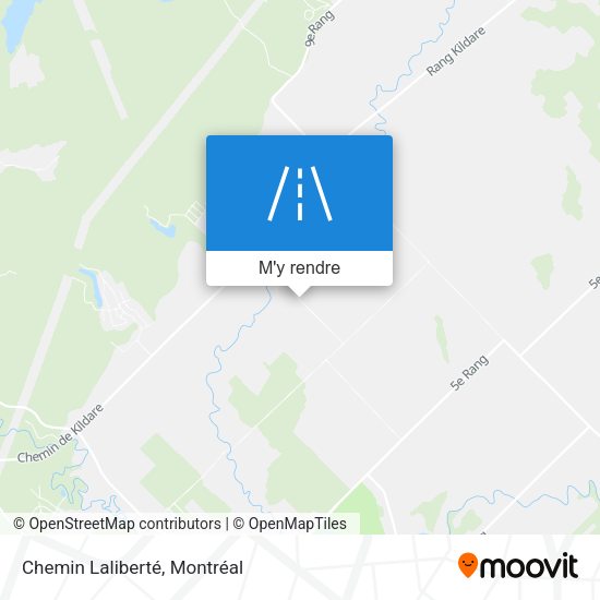 Chemin Laliberté plan