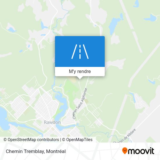 Chemin Tremblay plan