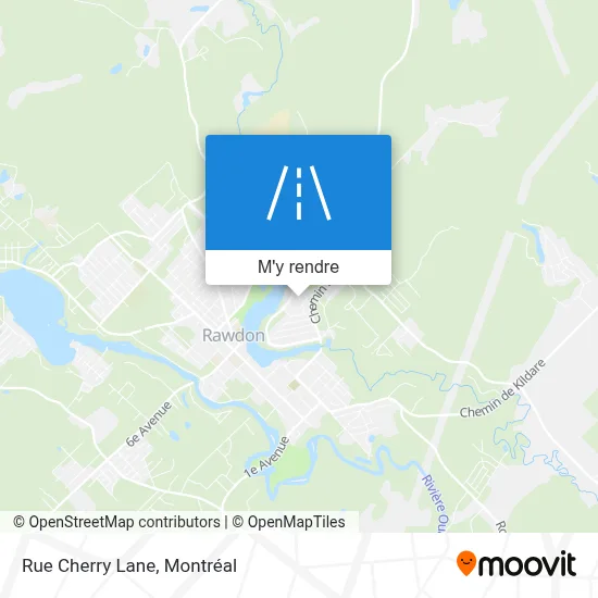 Rue Cherry Lane plan