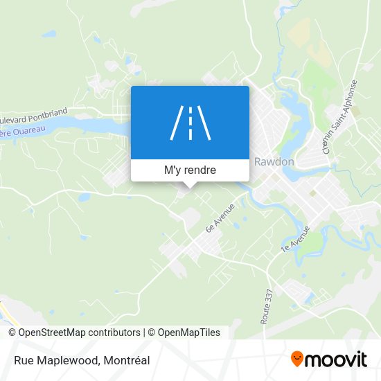 Rue Maplewood plan