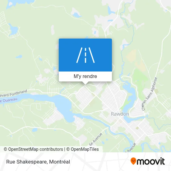 Rue Shakespeare plan