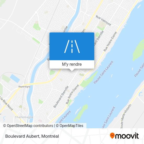 Boulevard Aubert plan