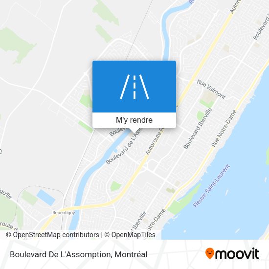 Boulevard De L'Assomption plan