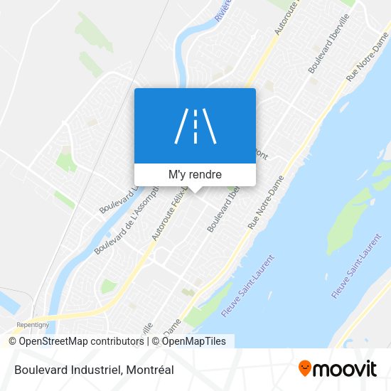 Boulevard Industriel plan