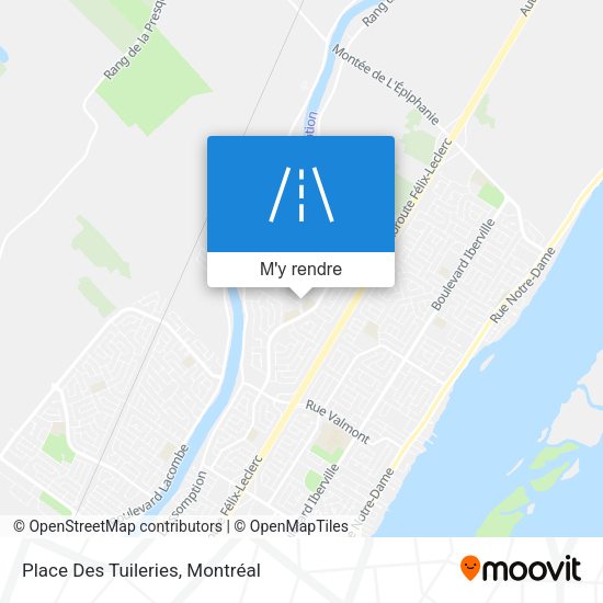 Place Des Tuileries plan