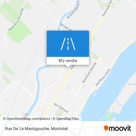Rue De La Mastigouche plan