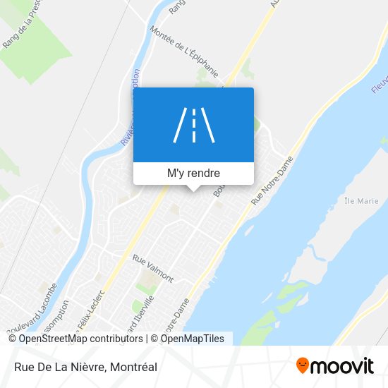 Rue De La Nièvre plan