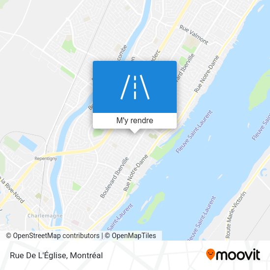 Rue De L'Église plan