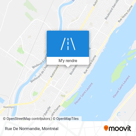 Rue De Normandie plan