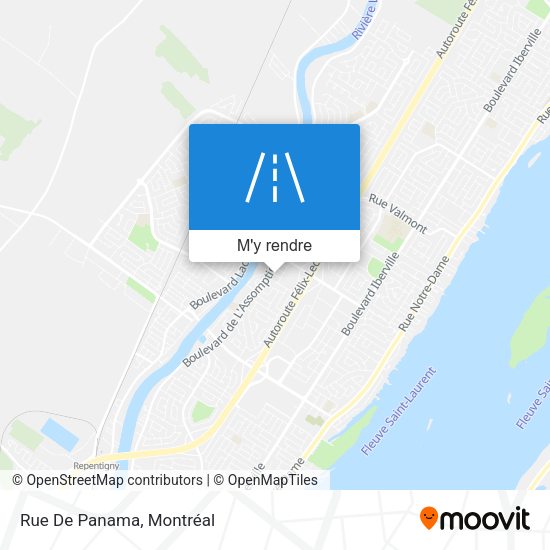 Rue De Panama plan