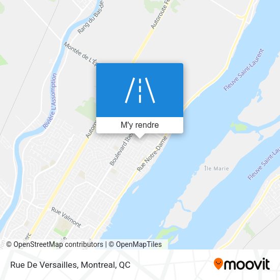 Rue De Versailles plan