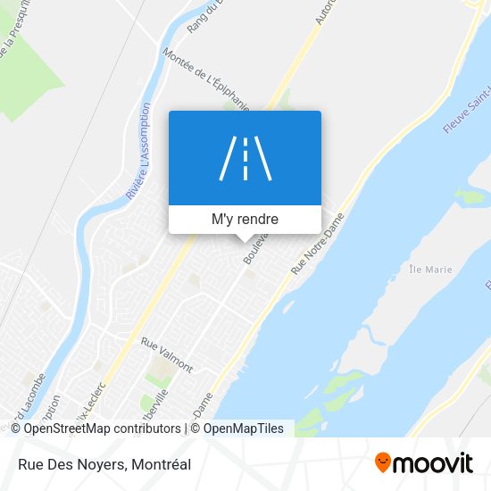 Rue Des Noyers plan