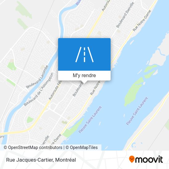 Rue Jacques-Cartier plan