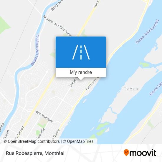 Rue Robespierre plan