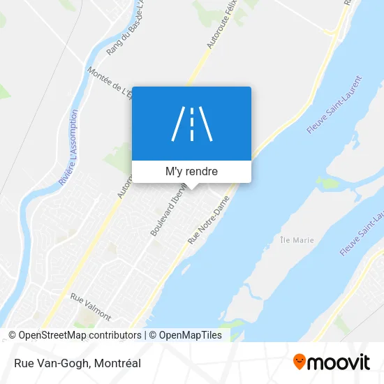 Rue Van-Gogh plan