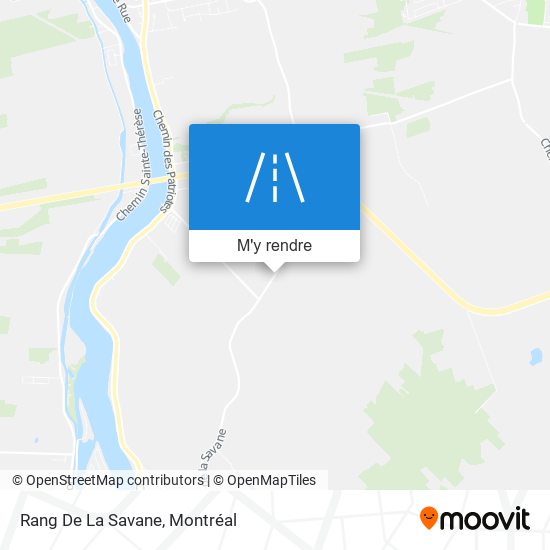 Rang De La Savane plan