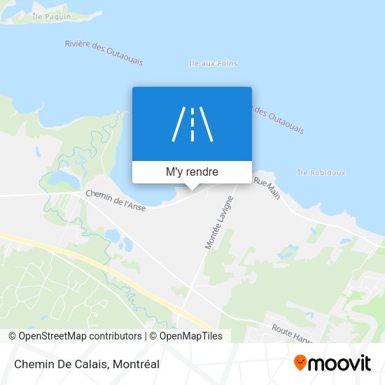 Chemin De Calais plan