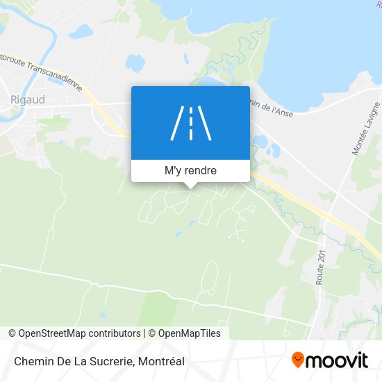 Chemin De La Sucrerie plan