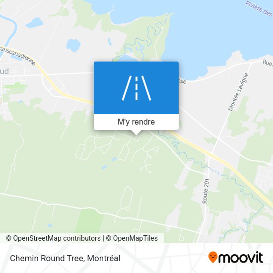 Chemin Round Tree plan
