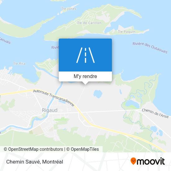 Chemin Sauvé plan