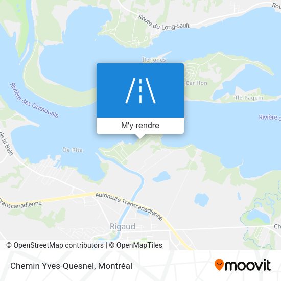 Chemin Yves-Quesnel plan