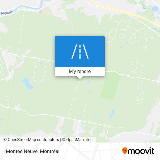 Montée Neuve plan