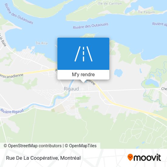 Rue De La Coopérative plan
