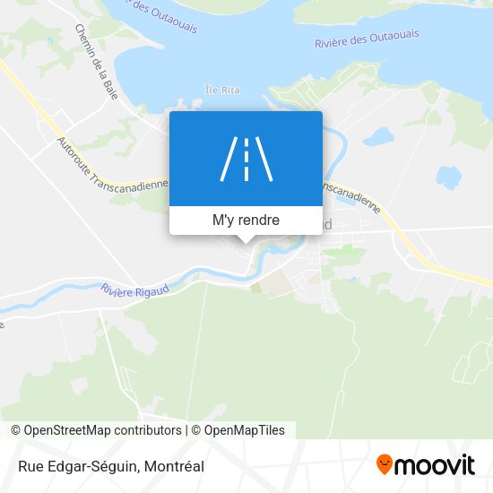 Rue Edgar-Séguin plan