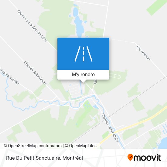 Rue Du Petit-Sanctuaire plan