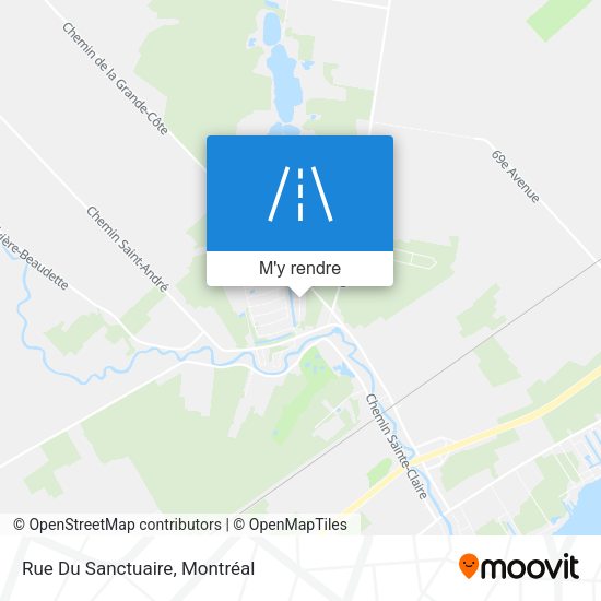 Rue Du Sanctuaire plan