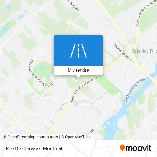 Rue De Clervaux plan