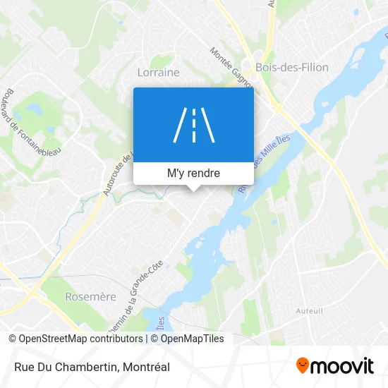 Rue Du Chambertin plan