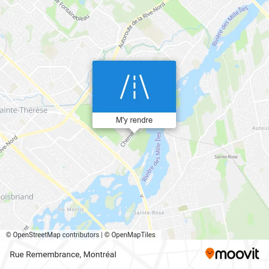 Rue Remembrance plan