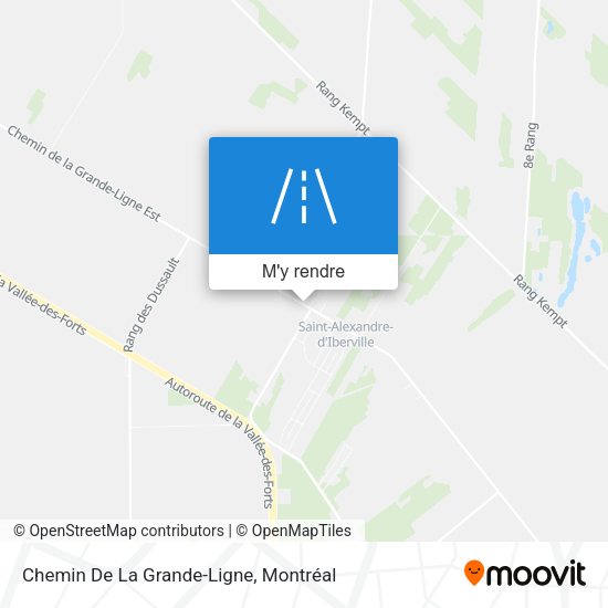 Chemin De La Grande-Ligne plan