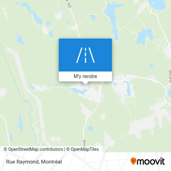 Rue Raymond plan