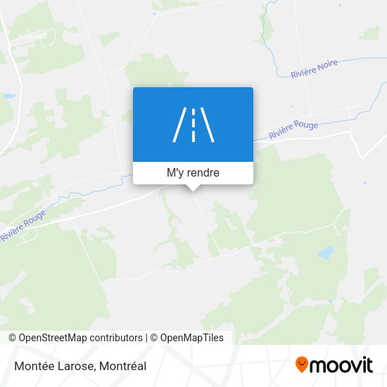Montée Larose plan