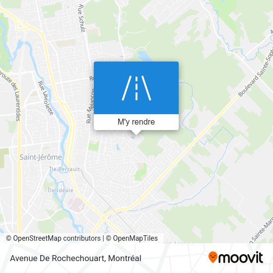 Avenue De Rochechouart plan
