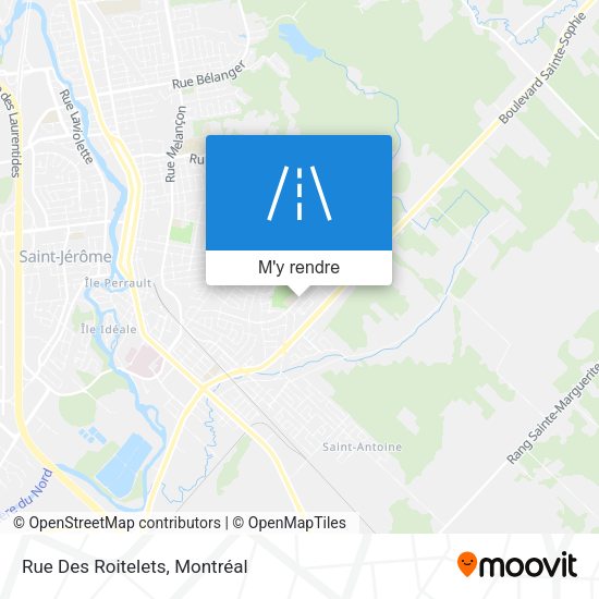 Rue Des Roitelets plan