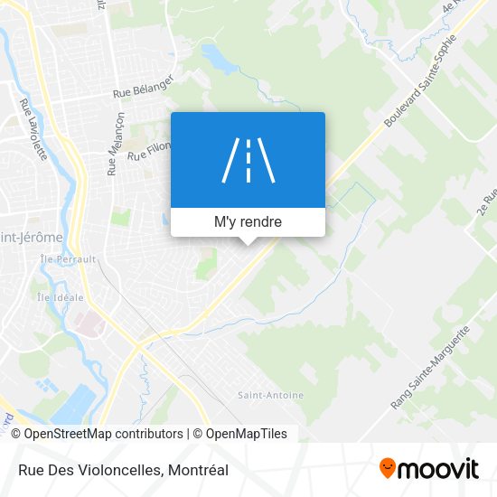 Rue Des Violoncelles plan