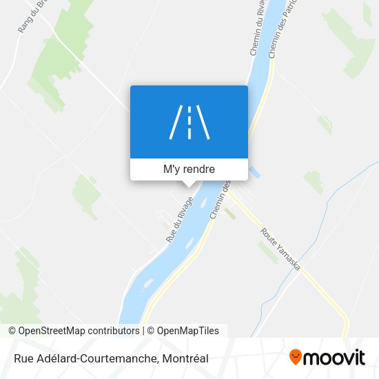 Rue Adélard-Courtemanche plan