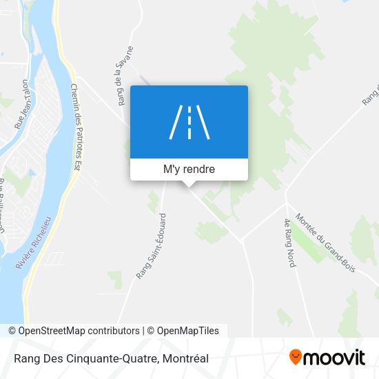 Rang Des Cinquante-Quatre plan
