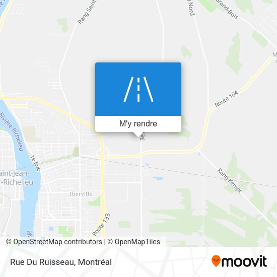 Rue Du Ruisseau plan