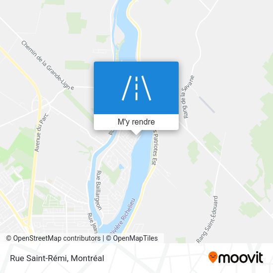 Rue Saint-Rémi plan