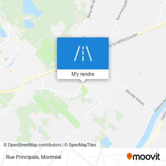 Rue Principale plan