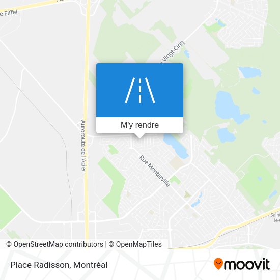 Place Radisson plan