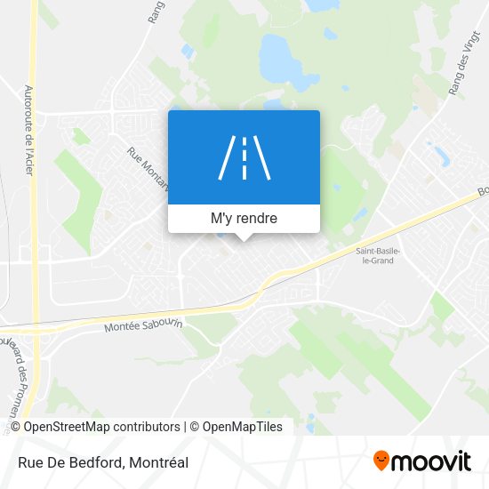 Rue De Bedford plan
