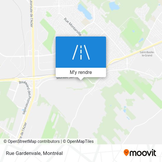 Rue Gardenvale plan