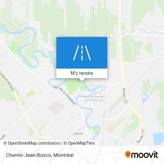 Chemin Jean-Bosco plan