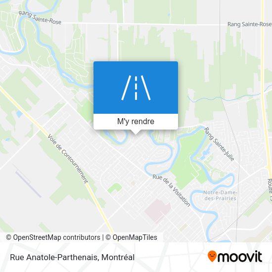 Rue Anatole-Parthenais plan